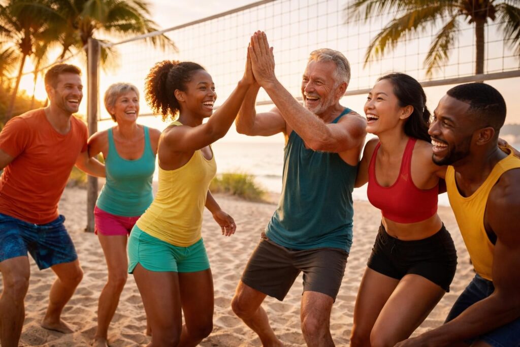 découvrez comment transformer une activité sportive en un moment convivial et agréable pour tous, en favorisant esprit d'équipe et partage.