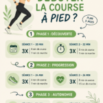 Femme courant dans un parc, souriante et en meilleure forme grâce à la course à pied.