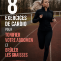 Femme réalisant des exercices de cardio pour tonifier son abdomen dans un parc.