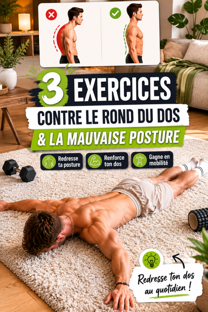 Femme effectuant des exercices pour améliorer sa posture