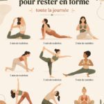 Femme pratiquant un flow de yoga dans un cadre apaisant