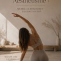 Femmes pratiquant le Pilates dans un studio, illustrant l'harmonie entre mouvement et art.