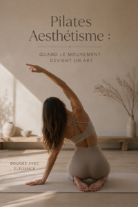 Femmes pratiquant le Pilates dans un studio, illustrant l'harmonie entre mouvement et art.