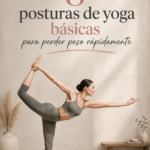 Femme pratiquant le yoga dans un parc, concentrée sur sa posture pour perdre du poids.