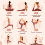 Femme pratiquant le yoga dans un environnement calme le matin