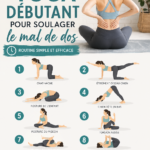 Femme pratiquant le yoga pour soulager ses douleurs au dos