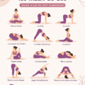 Femme pratiquant des poses de yoga pour soulager les maux de dos dans un cadre serein.