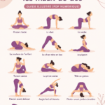Femme pratiquant des poses de yoga pour soulager les maux de dos dans un cadre serein.