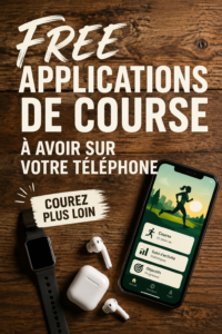 Une femme utilisant une application de course sur son téléphone pendant un entraînement en plein air