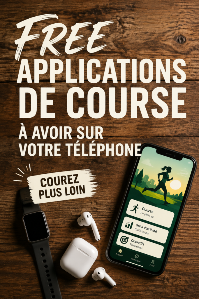 Une femme utilisant une application de course sur son téléphone pendant un entraînement en plein air