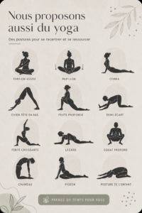 Femme pratiquant le yoga en plein air, évoquant sérénité et calme