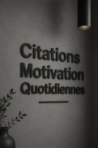 Une image inspirante avec des citations motivantes sur fond coloré.