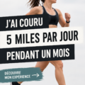 Femme courant dans un parc, améliorant son bien-être en courant tous les jours.