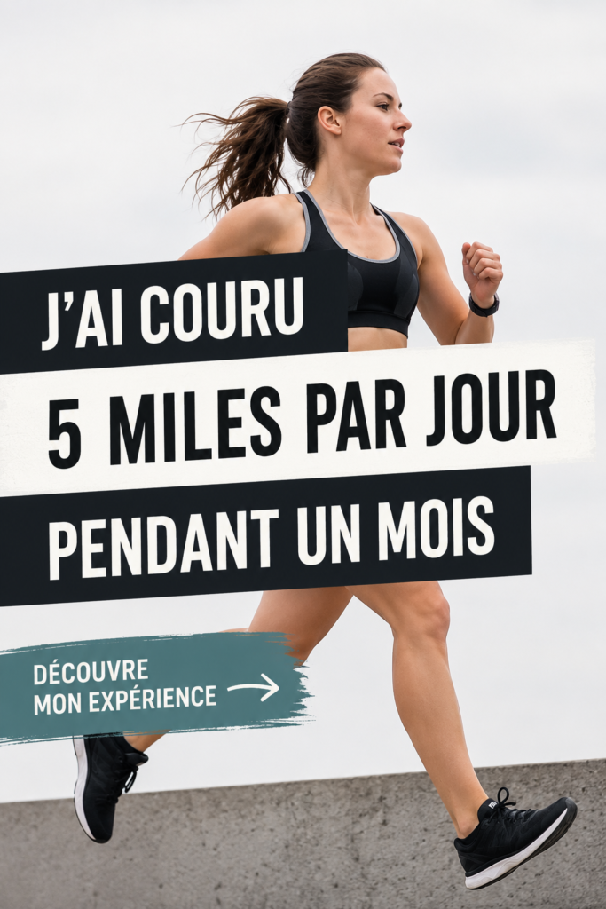 Femme courant dans un parc, améliorant son bien-être en courant tous les jours.