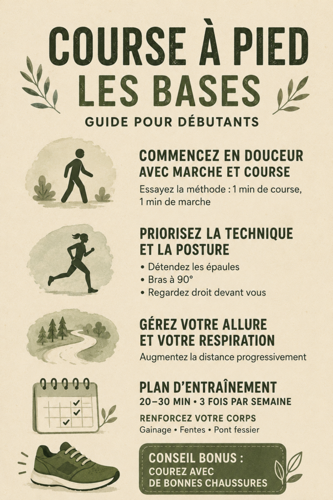 Femme en train de courir dans un parc, montrant l'enthousiasme du running.