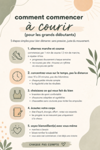 Femme courant dans un parc lors d'une belle journée