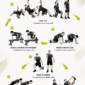Femme utilisant une kettlebell dans un entraînement à la maison