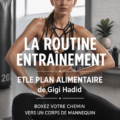Gigi Hadid s'entraînant avec des gants de boxe