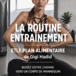 Gigi Hadid s'entraînant avec des gants de boxe