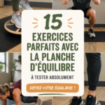 Des femmes utilisant un balance board pour faire des exercices d'équilibre