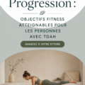 Personne en train de faire du sport, représentant l'importance de la patience pour les objectifs de fitness liés au TDAH.
