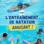 Enfants jouant dans une piscine lors d'une activité aquatique