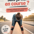 Femme courant dans un parc, illustrant l'idée de surmonter les difficultés de la course à pied.