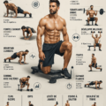 Homme adulte effectuant des exercices à la maison sur un tapis de gym