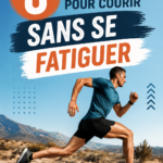 Femme en train de courir dans un parc, souriante et pleine d'énergie.