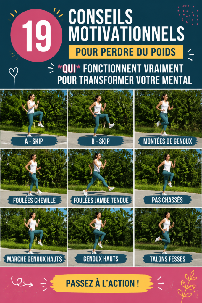 Femme souriante en train de préparer un repas sain pour sa perte de poids, illustrant la motivation à changer.