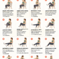 Illustration d'une femme réalisant des exercices abdos assis à la maison