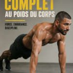 Femme en train de réaliser un entraînement complet à domicile sur un tapis de yoga