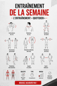 Femme pratiquant un exercice relaxant dans un parc, symbolisant le bien-être et l'activité douce.
