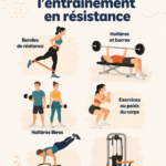 Femme réalisant des exercices de résistance avec des poids légers dans un cadre agréable.