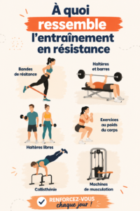 Femme réalisant des exercices de résistance avec des poids légers dans un cadre agréable.