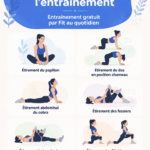 Femme s'étirant avant un entraînement au parc