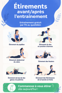 Femme s'étirant avant un entraînement au parc