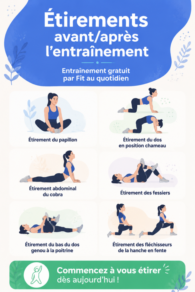 Femme s'étirant avant un entraînement au parc