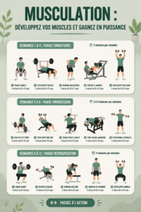 Femme s'entraînant à la musculation dans un environnement convivial.