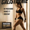 Femme pratiquant des exercices de calisthénics dans un parc