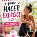 Femme souriante en train de faire de l'exercice dans un parc, symbolisant la motivation sportive.