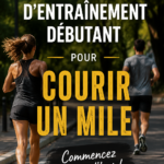 Femme en train de courir dans un parc, illustrant un programme d'entraînement pour débutants
