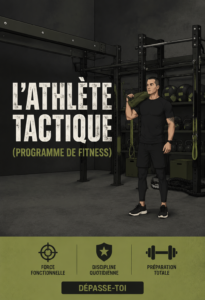Femme s'entraînant dans un programme fitness pour athlètes tactiques.