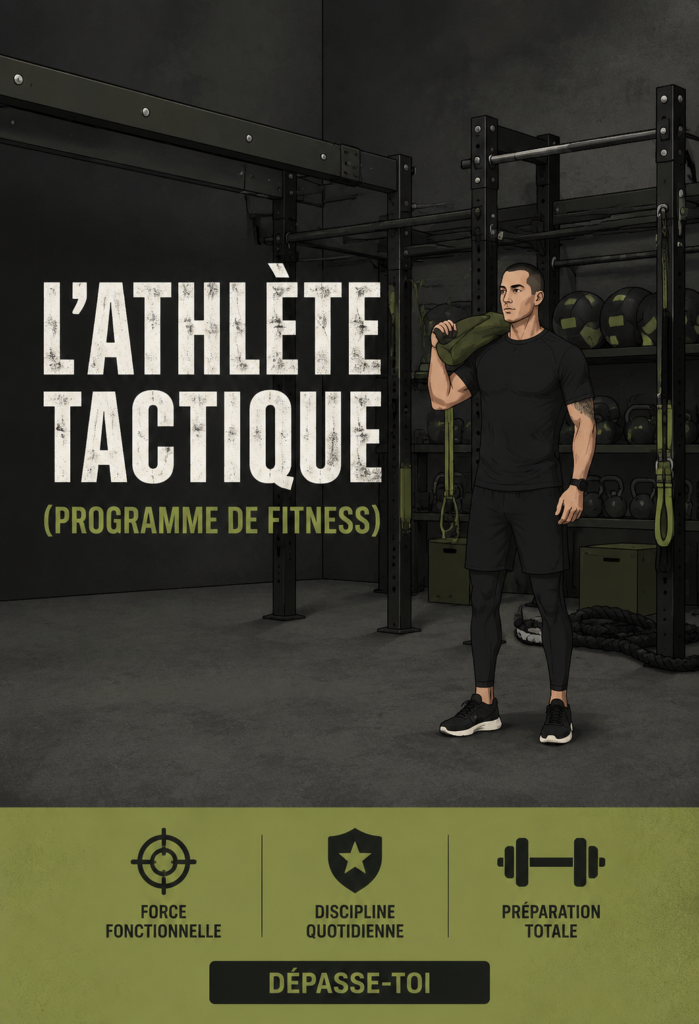 Femme s'entraînant dans un programme fitness pour athlètes tactiques.