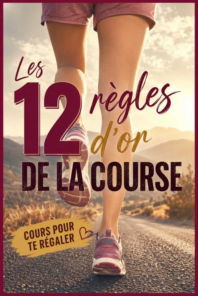 Femme courant dans un parc, illustrant l'importance des règles de course à pied.