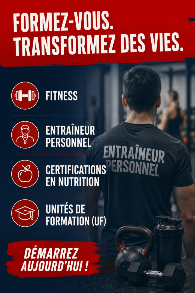 Femme en plein entraînement de fitness avec un coach certifié