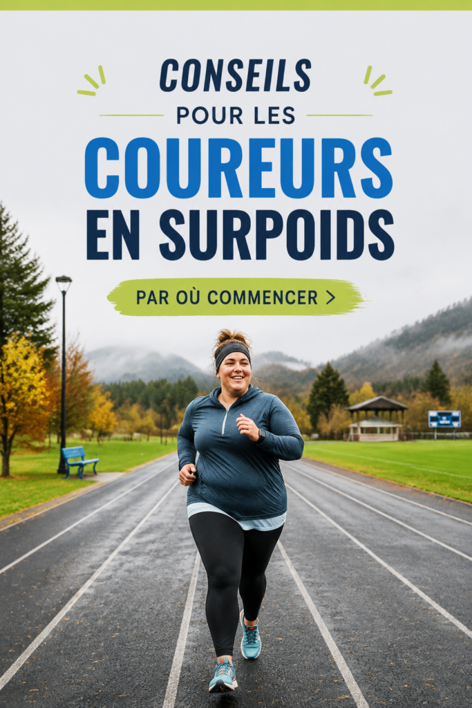 Femme en train de courir sur un chemin, vêtue d'une tenue de sport adaptée
