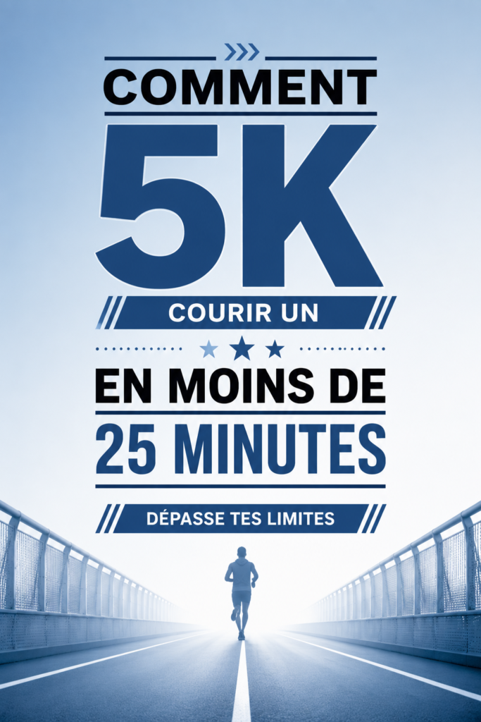 Femme courant en plein air, visant un temps rapide sur 5 km.