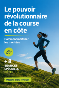 Femme courant sur une colline, symbolisant les bienfaits de la course en côte.