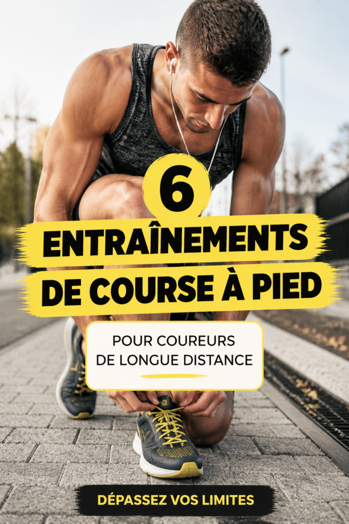 Une femme courant en pleine nature, symbolisant la course à distance.